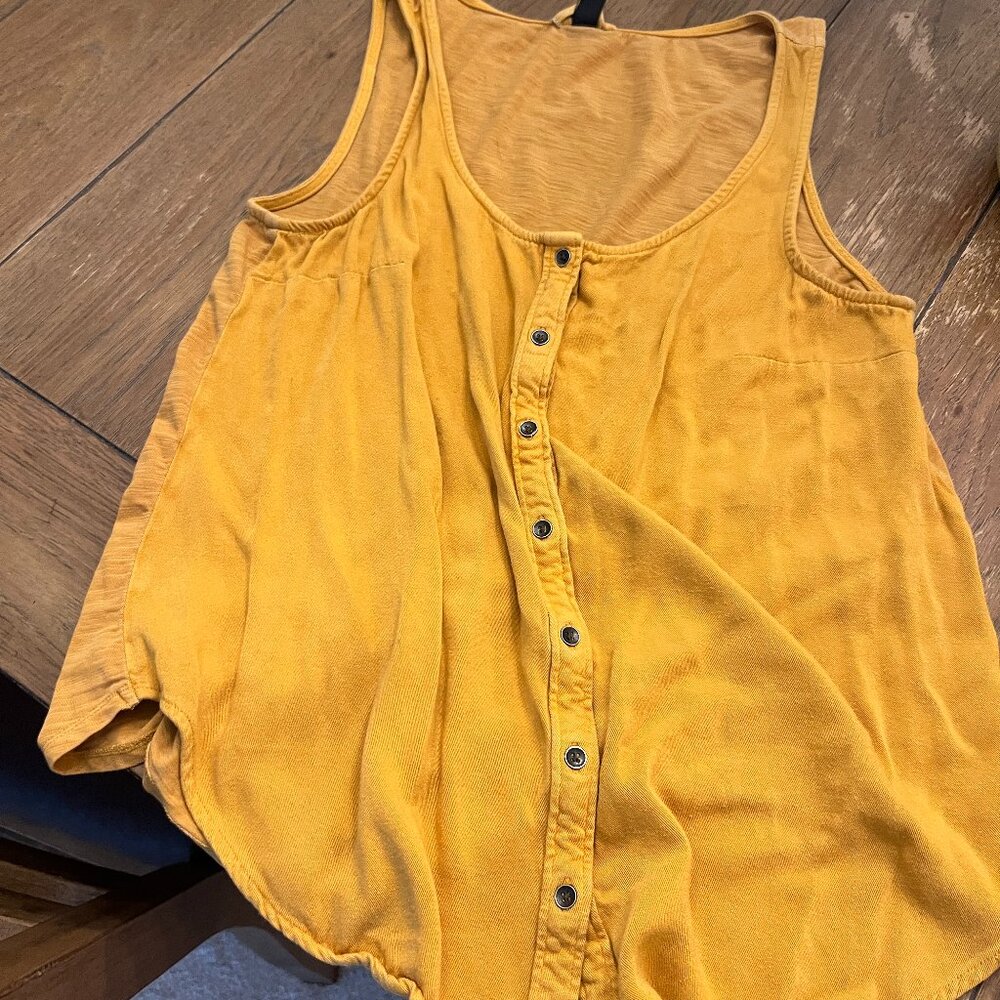 Universal Thread Small Mustard Tank Top